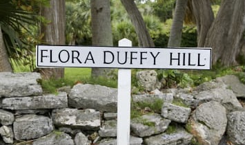 Flora Duffy Hill Sign