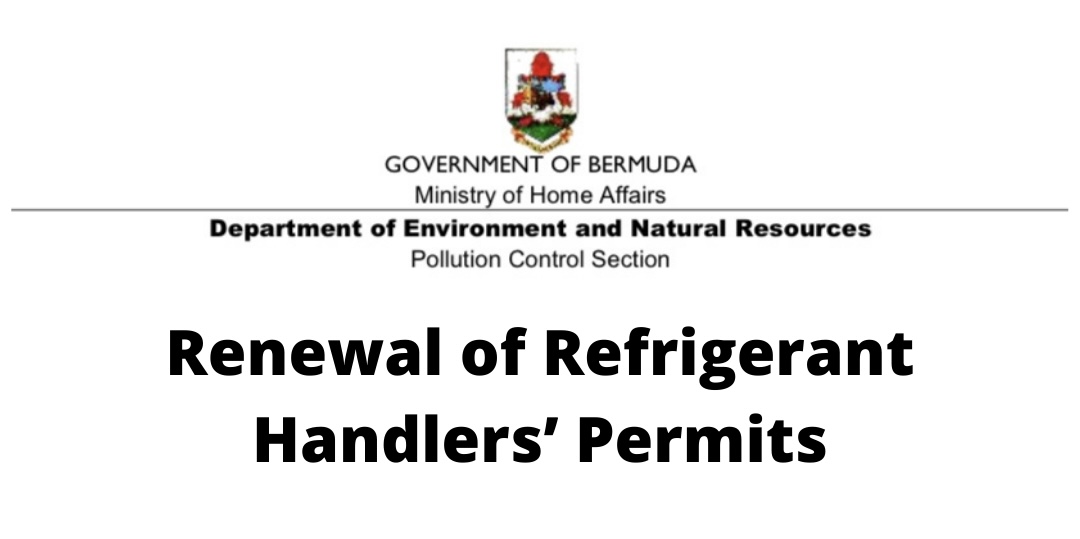 Renewal of Refrigerant Handlers’ Permits