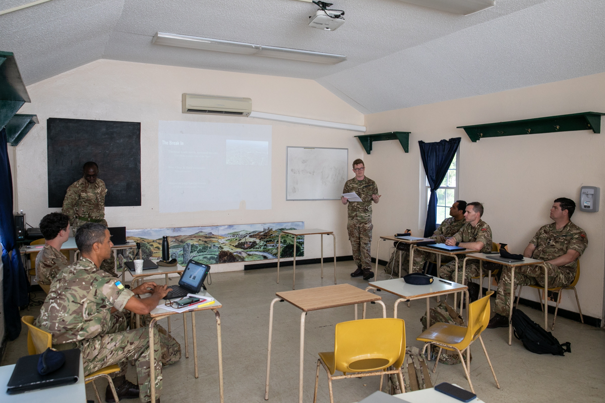Ministry of National Security - Local and International Officers Complete Tactical Leadership Training
