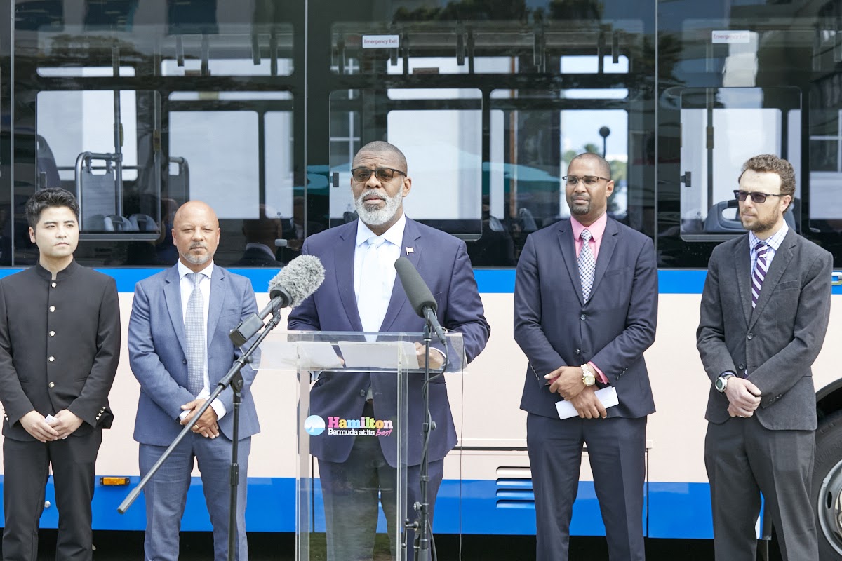 Bus Ribbon Cutting Remarks by the Deputy Premier and Minister of Home Affairs