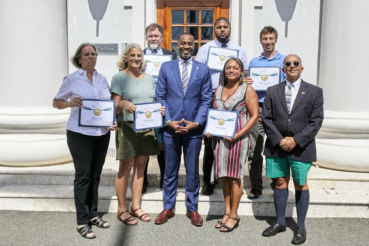 DENR's Marine Development Team secures Public Service Excellence Award for August