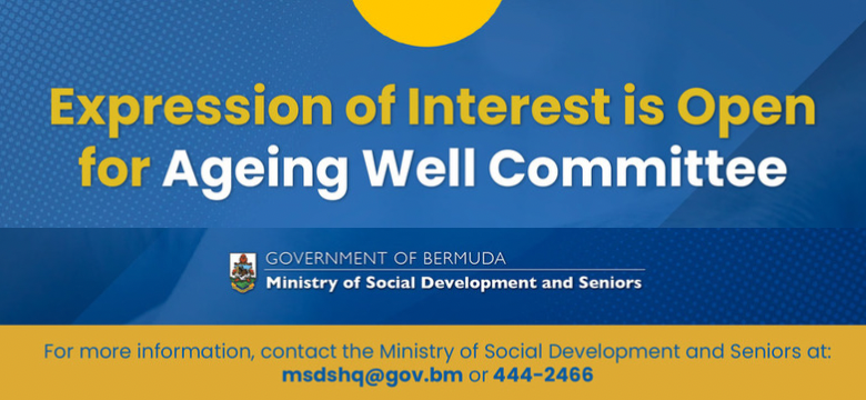 Ministry of Social Development and Seniors launches Expression of Interest for Ageing Well Committee