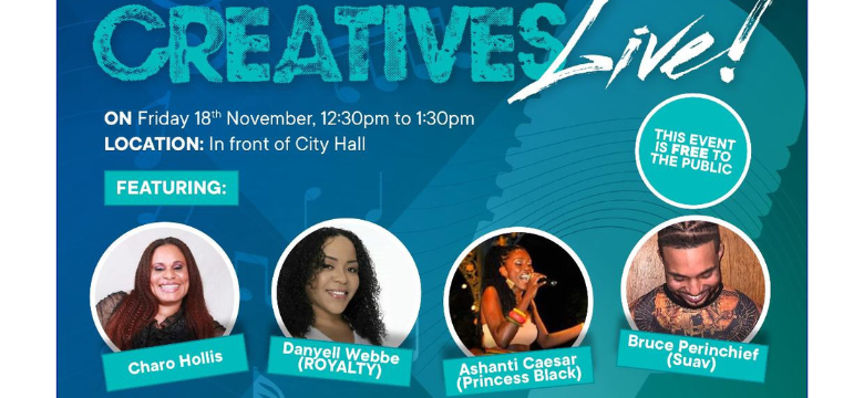 Creatives Live! Event Tomorrow