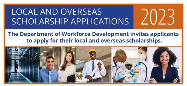 Department of Workforce Development - Local and Overseas Scholarships 2023