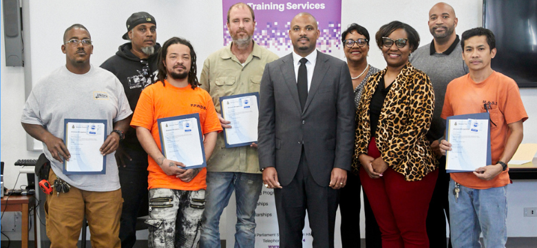 Nine National Certification Welding Certificates Awarded