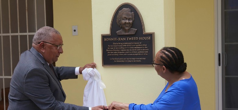 Building Dedication - Bonnie-Jean Tweed House