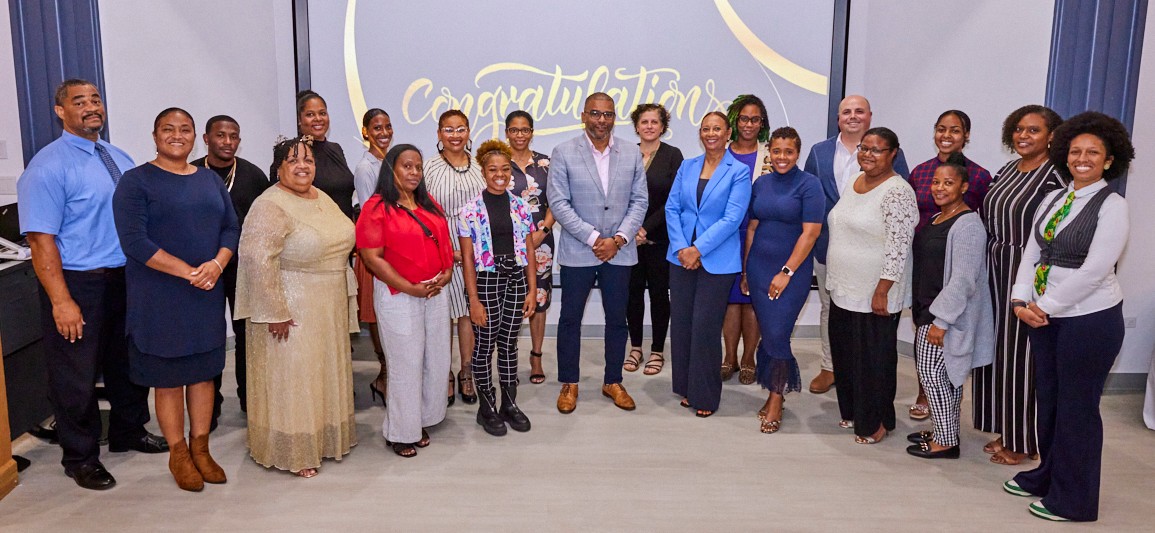 Seventeen (17) Educators Celebrate the Successful Completion of the Bermuda Teacher Induction Programme