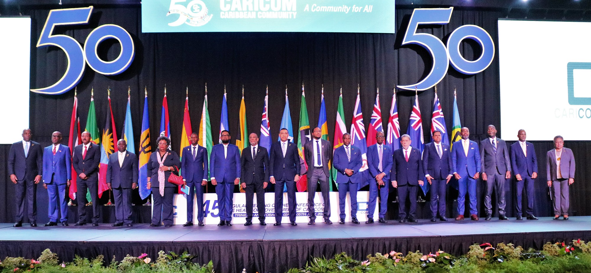 Premier attends CARICOM Meeting