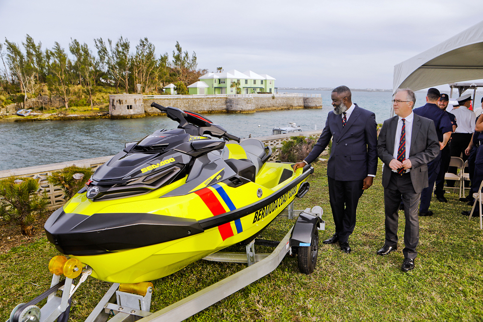 Launch of Bermuda Coast Guard