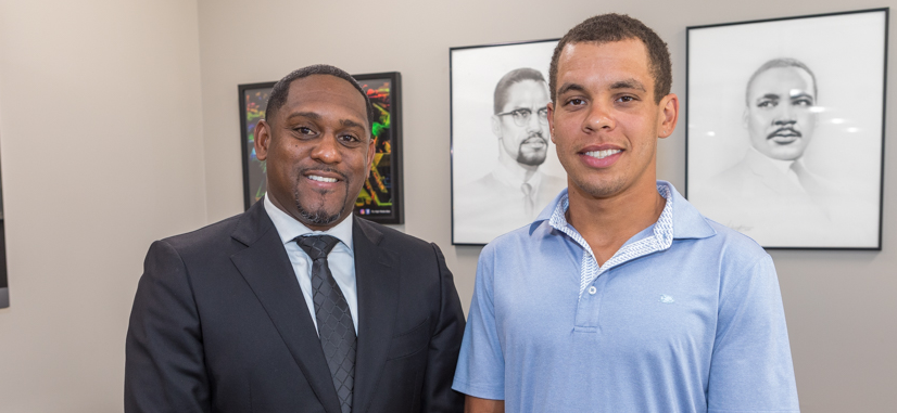 Minister Darrell meets with Triathlete star