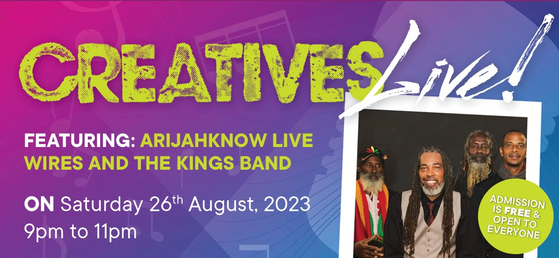 Creatives Live! at Devonshire Recreation Club