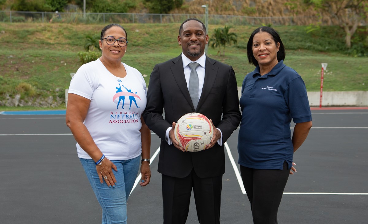 Reopening of the Bernard Park Netball Courts - Remarks from Minister of Youth, Culture & Sport, Sen. the Hon. Owen Darrell, JP, MP
