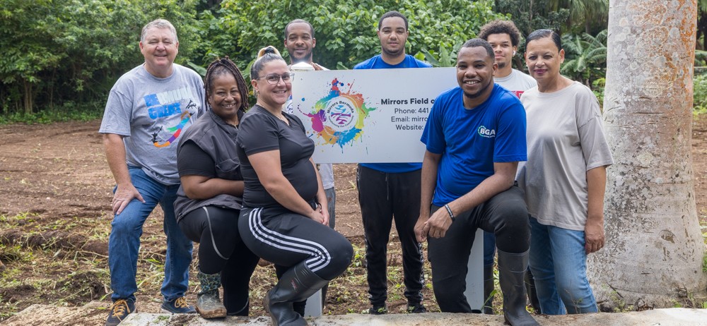 The Mirrors Programme Extends Gratitude to BGA for their Corporate Partnership at the Field of Learning Garden in Celebration of BGA's 100th Anniversary
