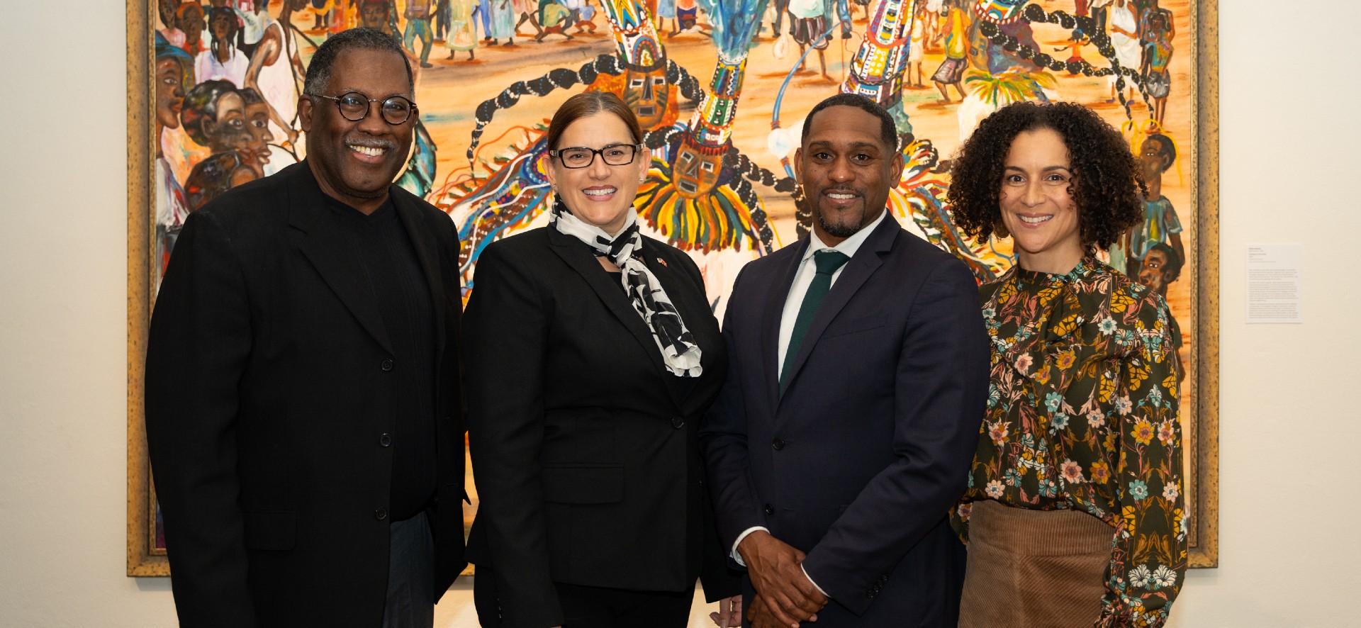 Minister Darrell Attends Art Opening at National Gallery