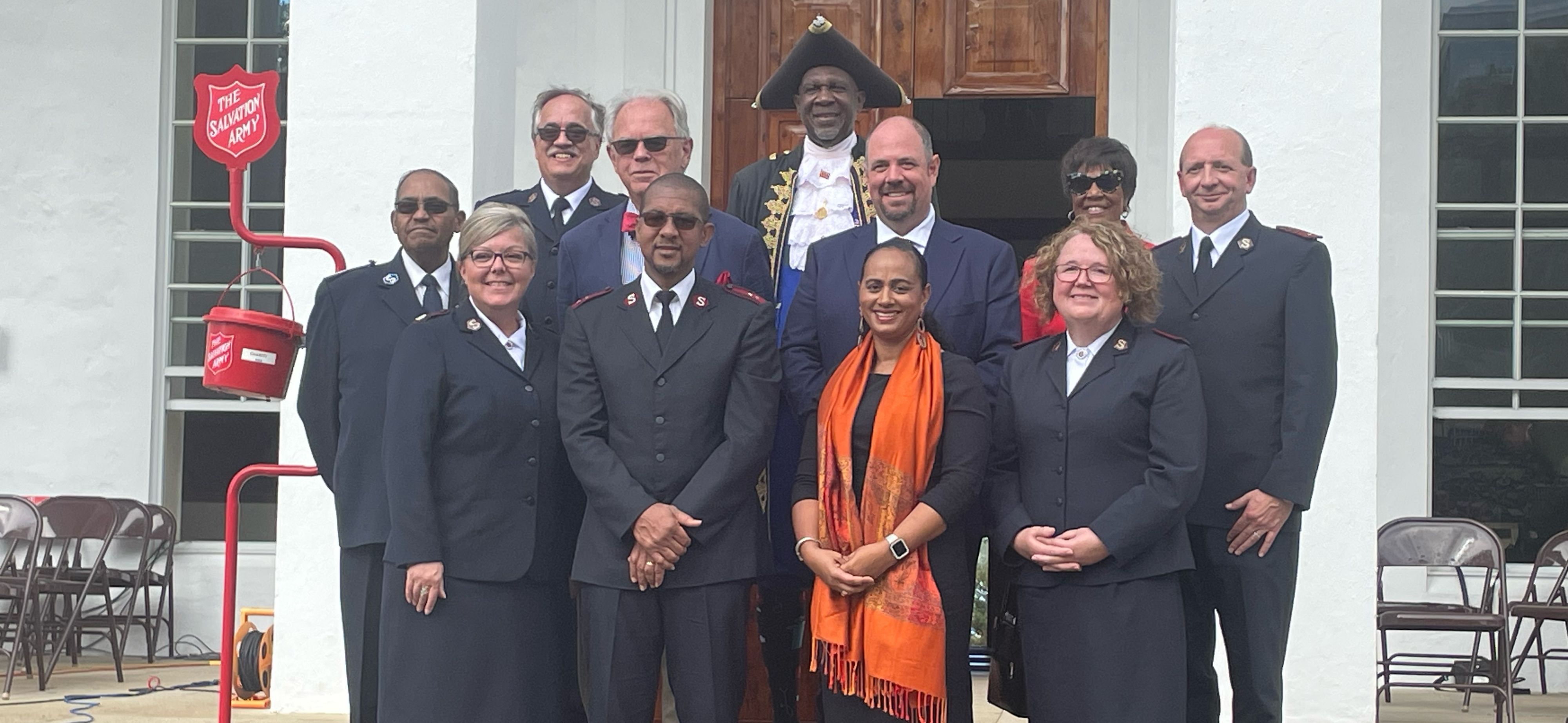 Ministers Attend Salvation Army Bermuda's Launch of Christmas Kettle Campaign