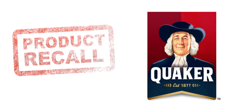 Ministry of Health Advisory: Quaker Oats Recall