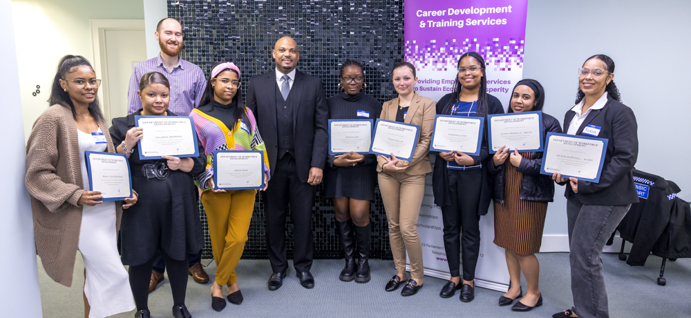 Minister Hayward Celebrates Graduate Trainee Programme Participants