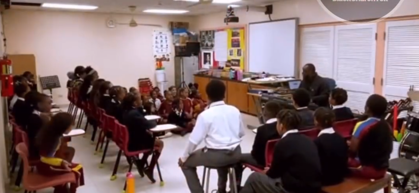 Northlands Primary School was featured on Grammy winner's Instagram post.