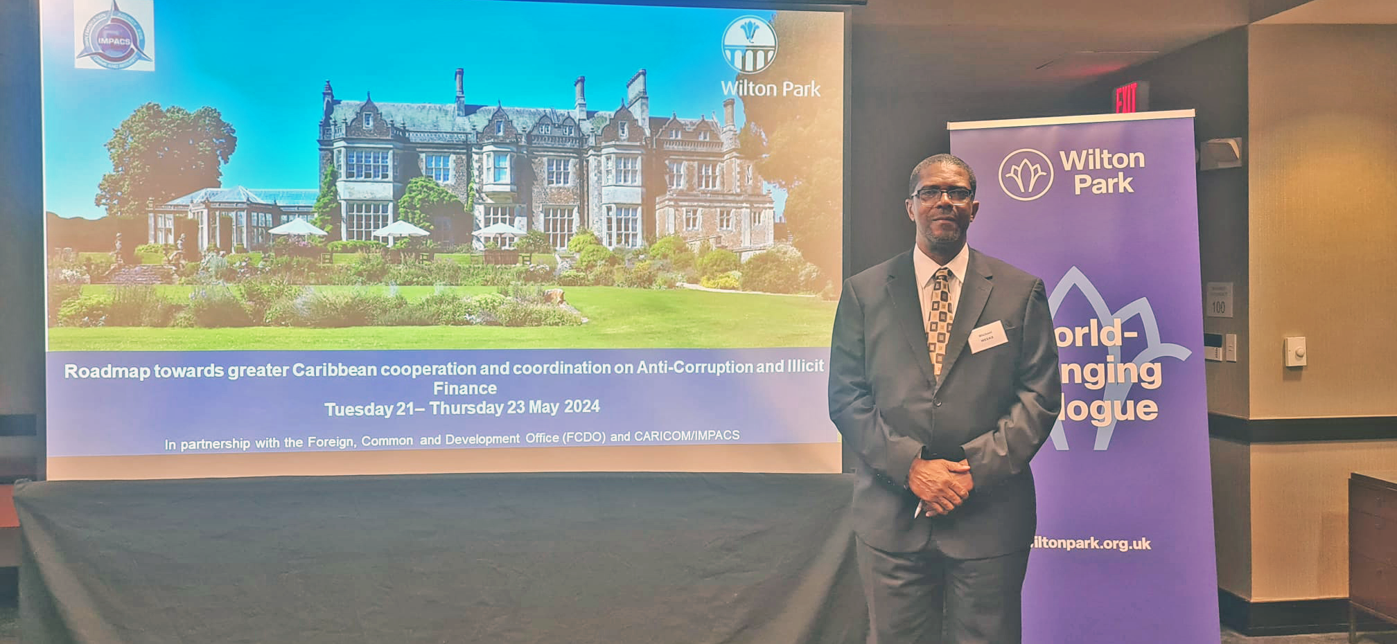 Minister of National Security, Michael Weeks, Returns from Caribbean Cooperation Conference on Anti-Corruption and Illicit Finance