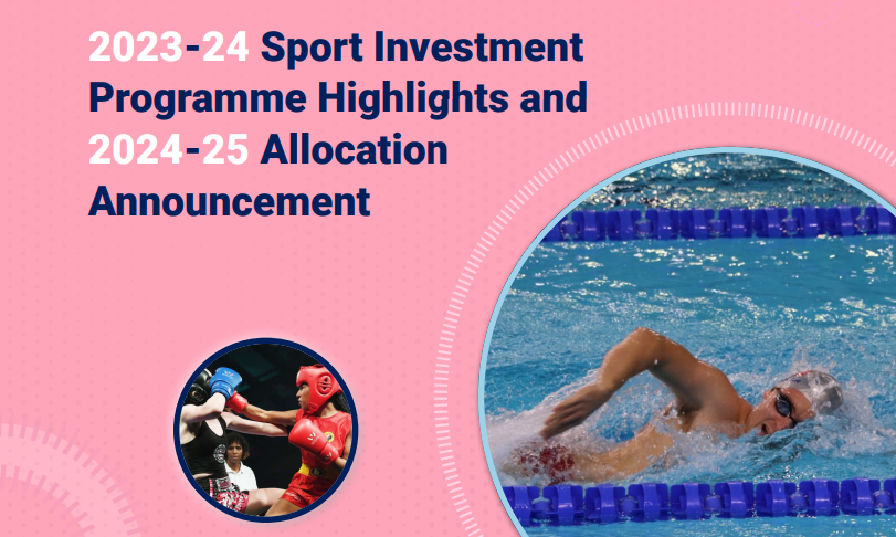 Minister Darrell - 2023/24 Sport Investment Programme Highlights and 2024/25 Allocation Report