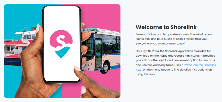 Ministry of Transport Announces Launch of Shorelink App for Bermuda's Public Transportation