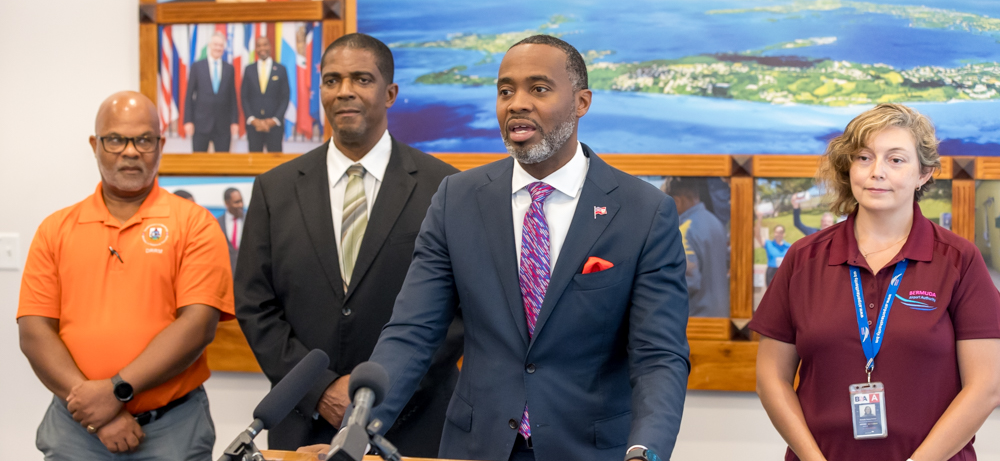 Premier Burt Remarks - Hurricane Ernesto Press Conference