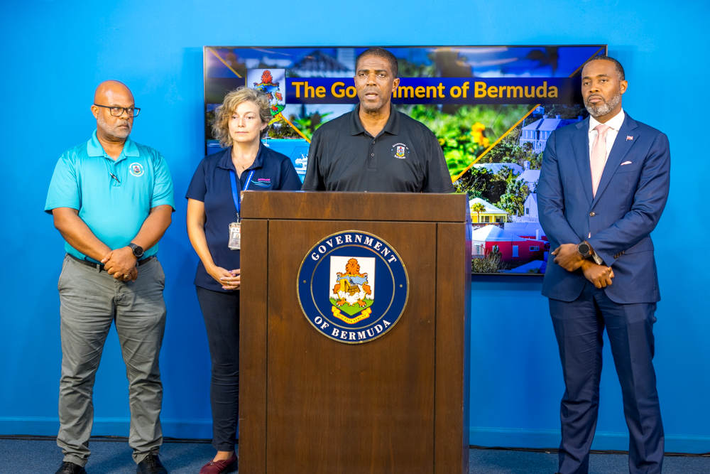 Hurricane Ernesto EMO Update - Minister Weeks Remarks