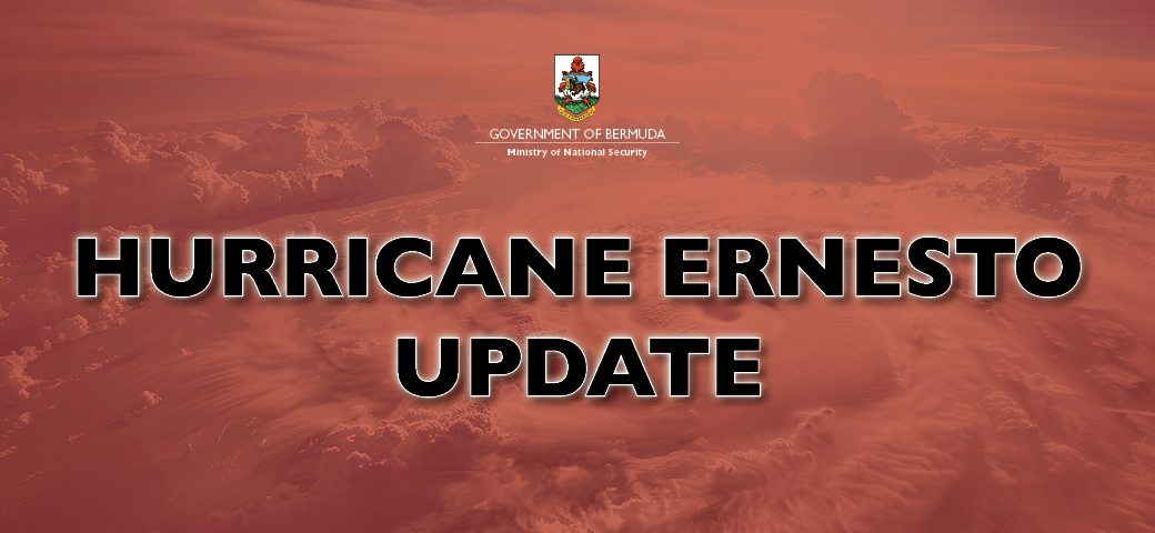 10:00AM Hurricane Ernesto Update from the Ministry of National Security