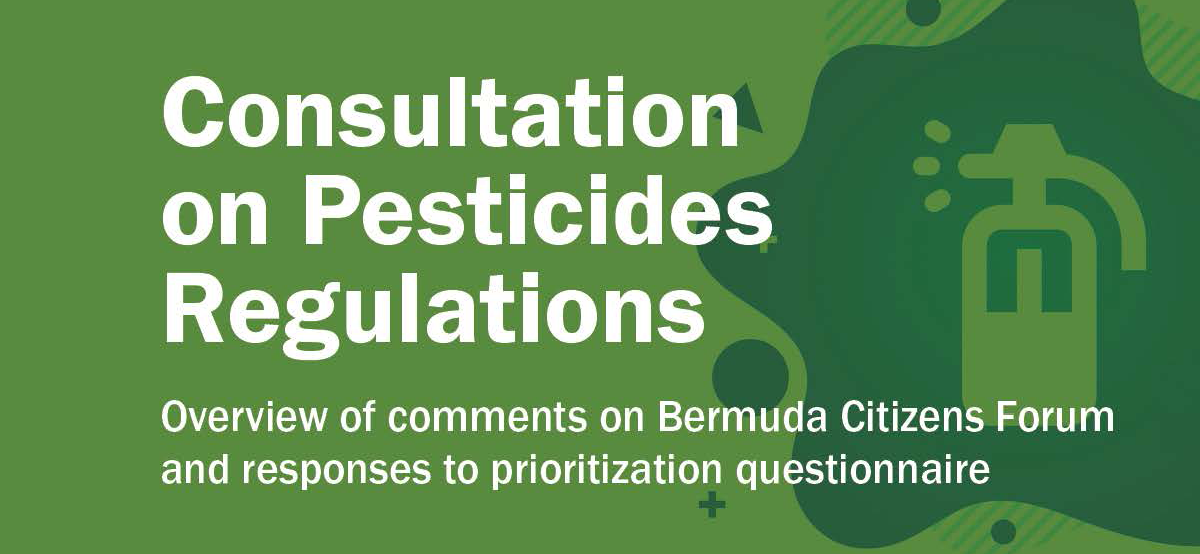 Pesticides Regulations Consultation
