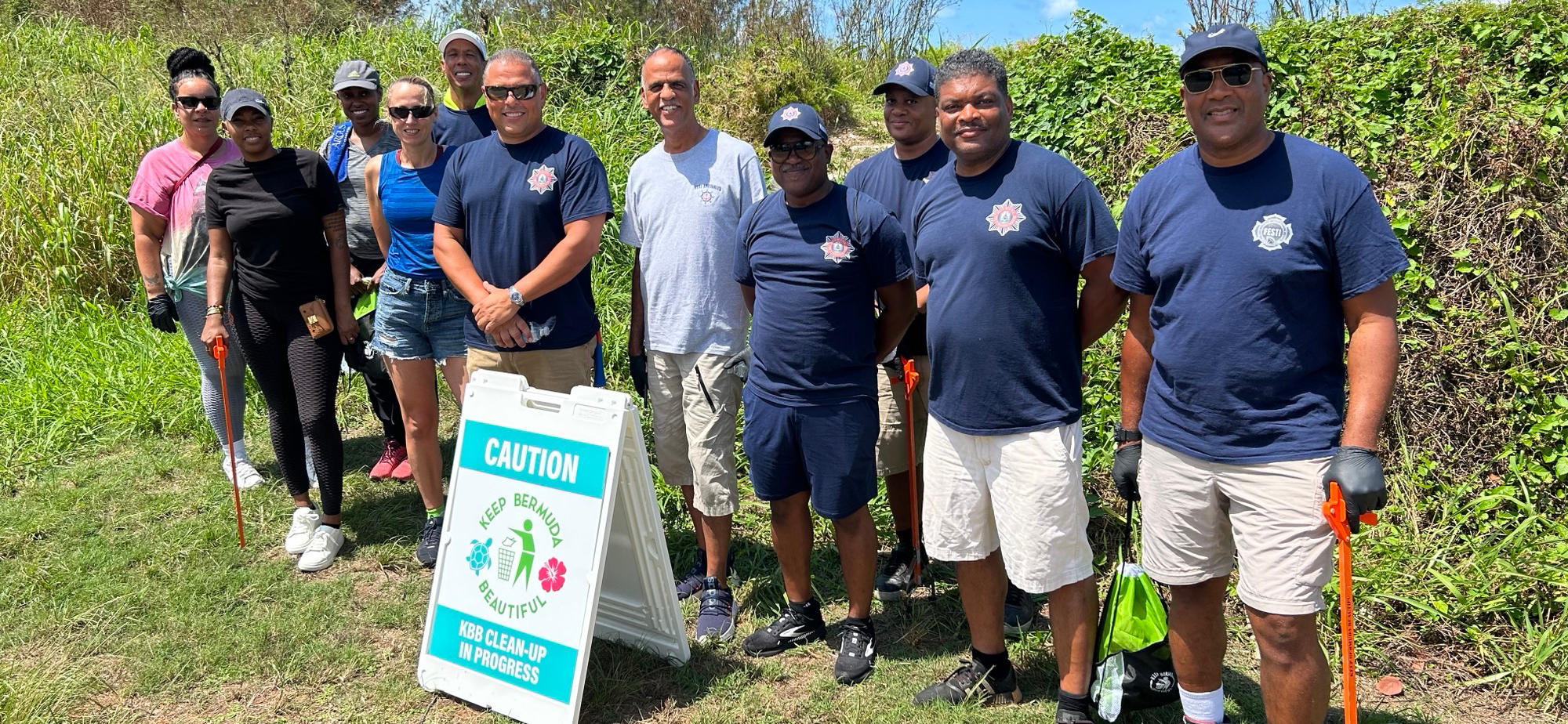 BFRS and Keep Bermuda Beautiful Partner to Clean Up Whalebone Bay