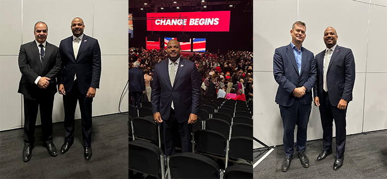 Minister Jason Hayward Represents Bermuda at UK Labour Party Conference
