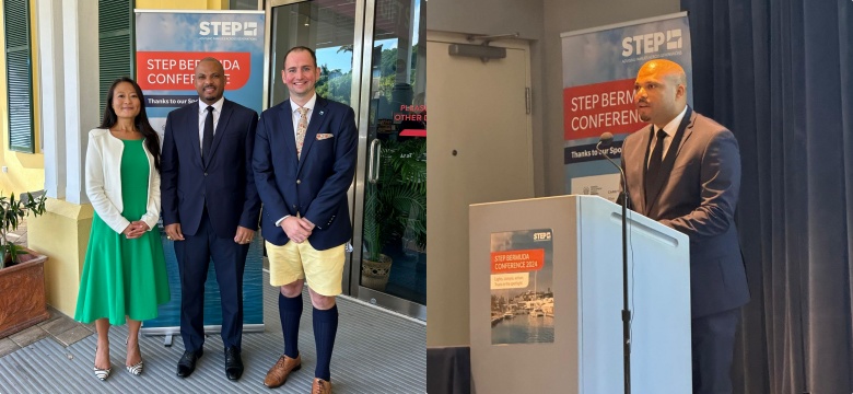 Minister Hayward Reaffirms Bermuda's World-Class Reputation at STEP Bermuda Conference 2024