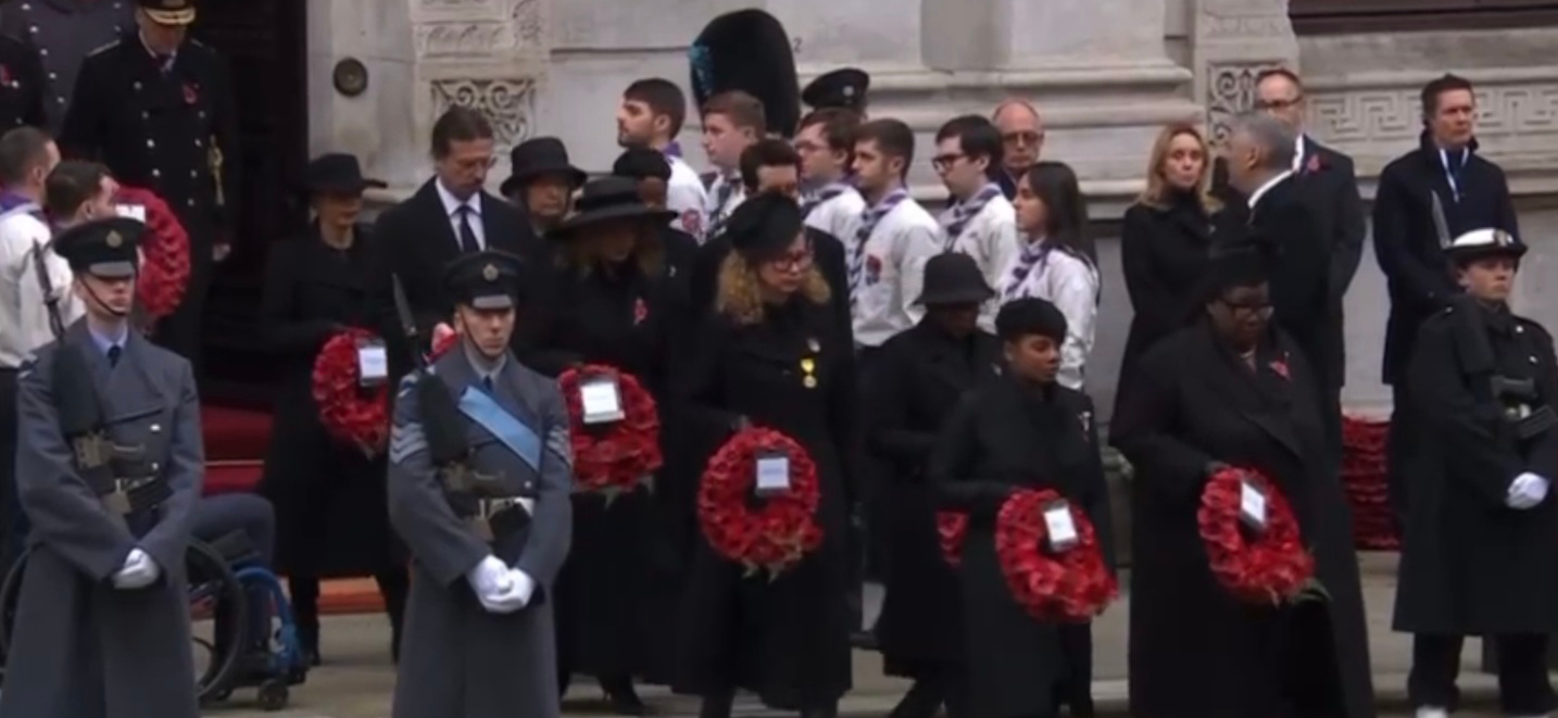 Bermuda Government London Office participates in UK Remembrance Sunday