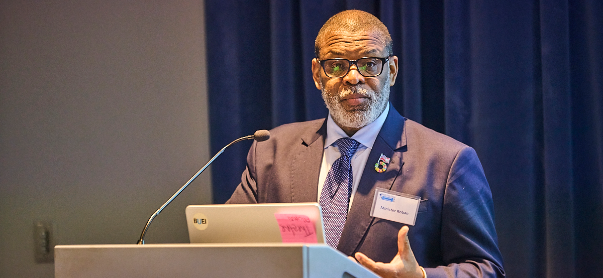 Minister Roban Shares Plans to Protect Our Environment and Encourage Green Initiatives at Youth Climate Summit