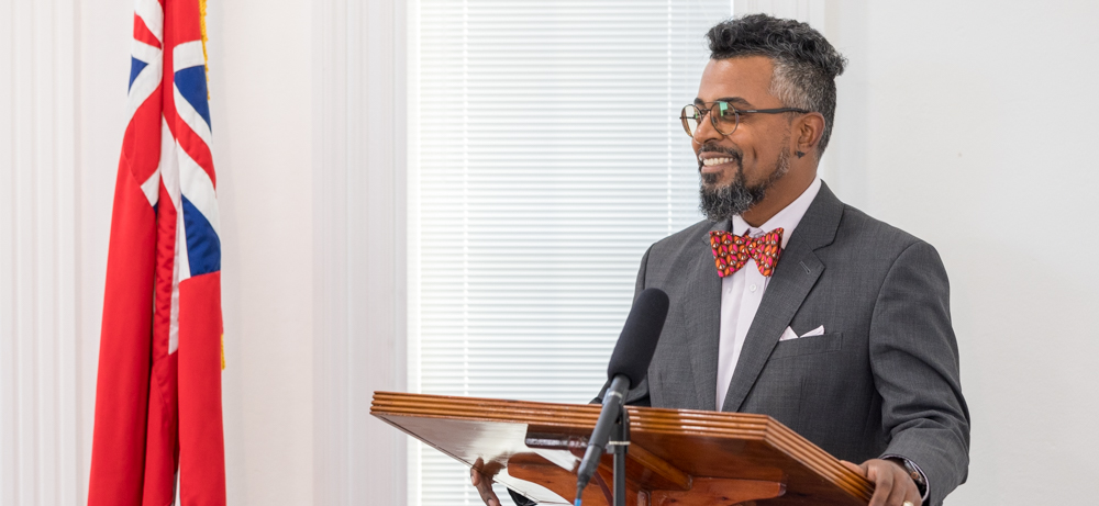 Swearing in of Senator Mischa Fubler