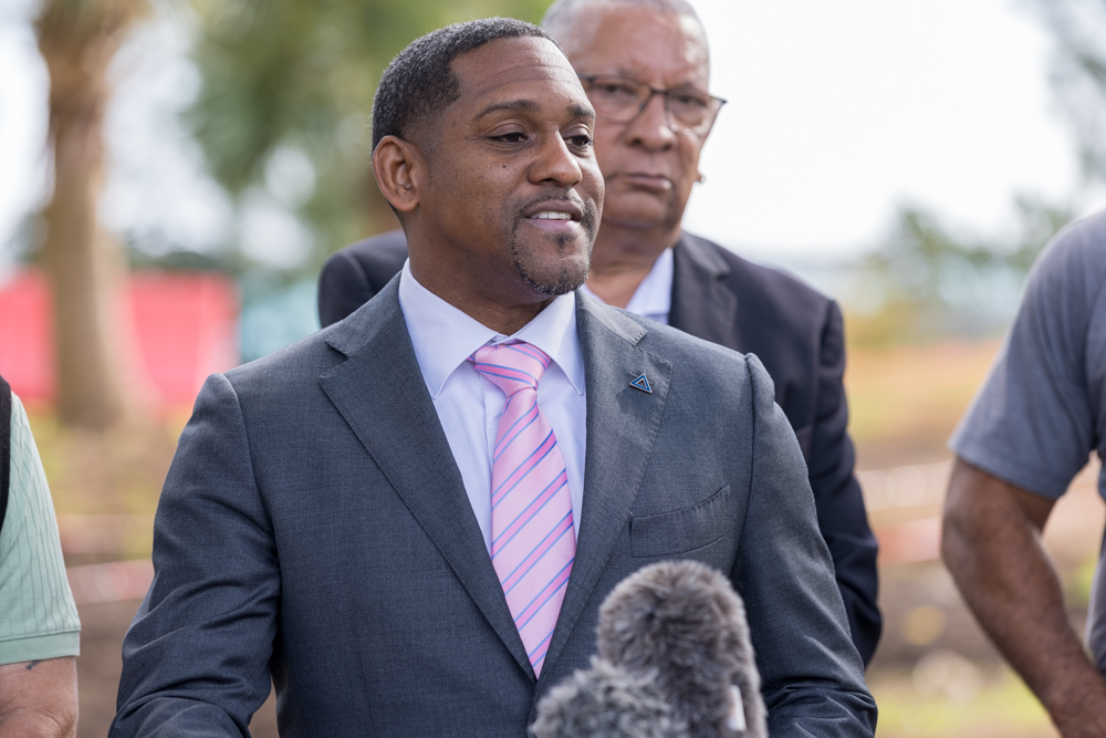 Pink Sand Scrambling at Coney Island - Minister Darrell's Remarks