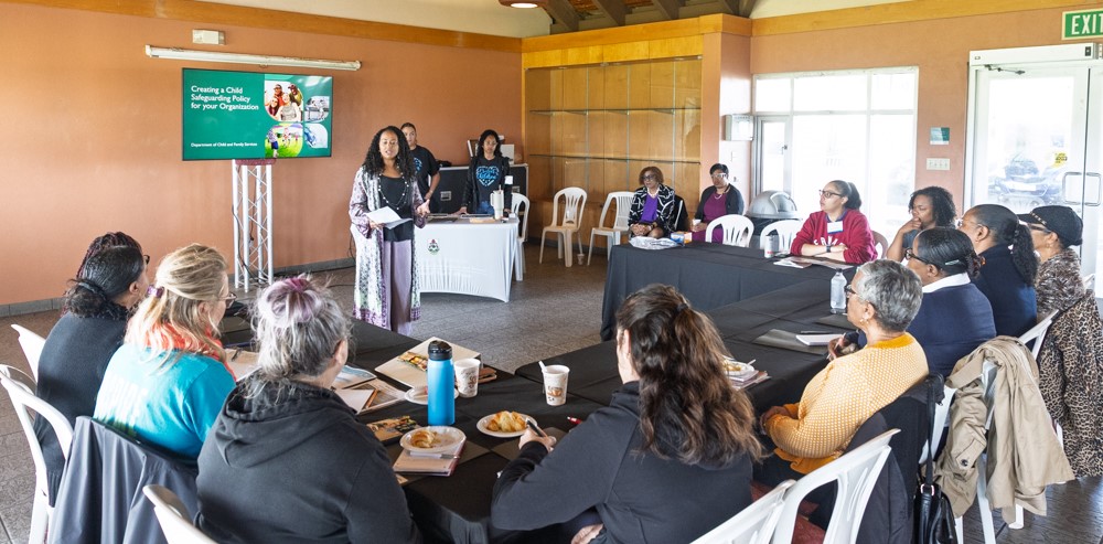 Minister Furbert Reaffirms Commitment to Child Safeguarding with Community Partners