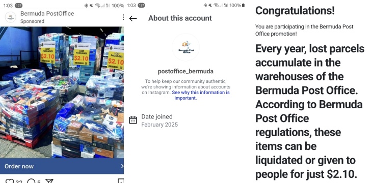 Bermuda Post Office Warns Public of Fake Social Media Post