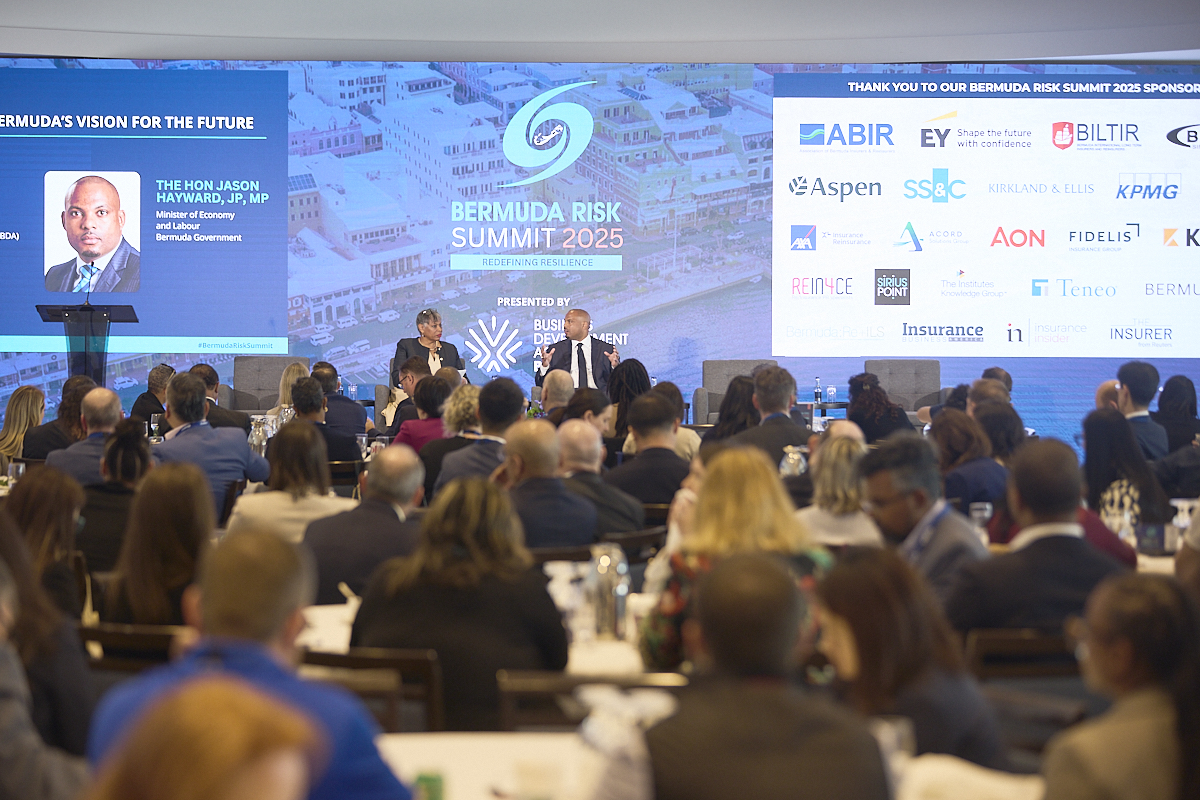 Minister Hayward Highlights Bermuda's Economic Strength and Insurance Leadership at Bermuda Risk Summit 2025