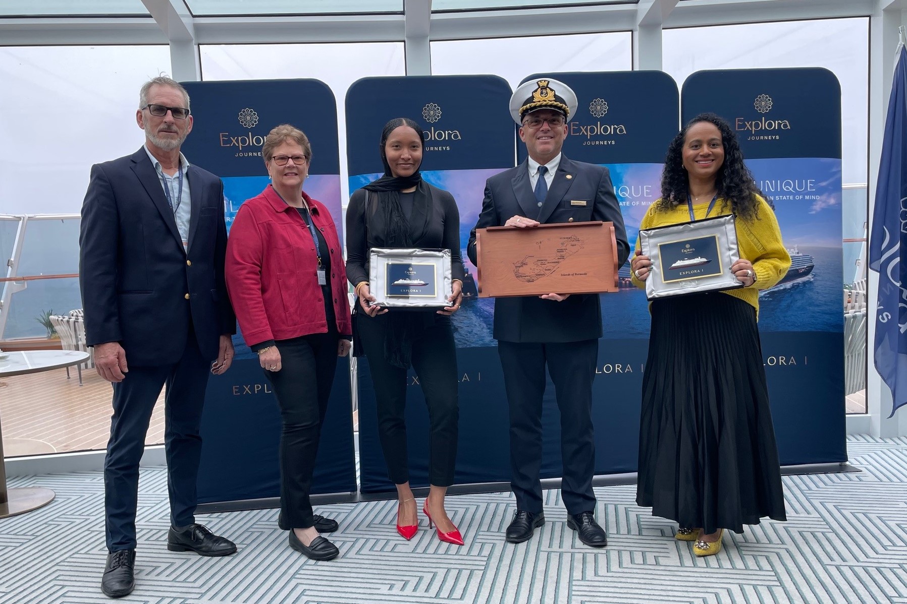 Inaugural Visit of Explora I to Bermuda