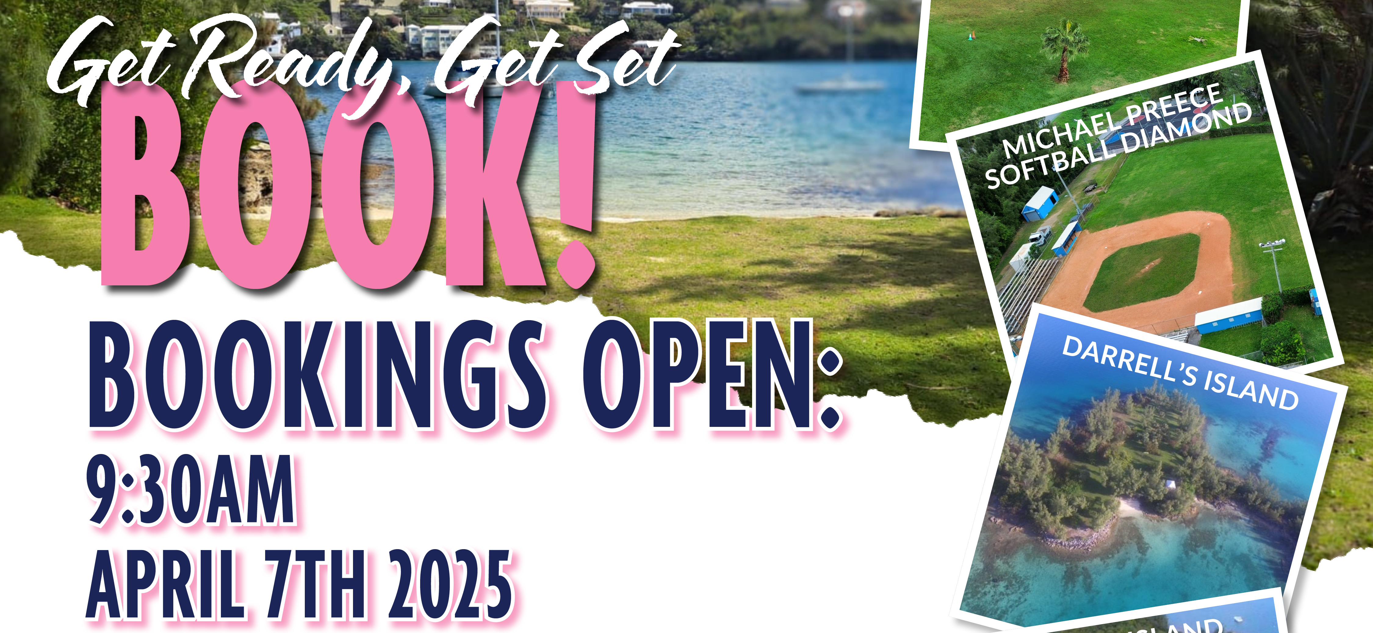 Facility Bookings Now Open