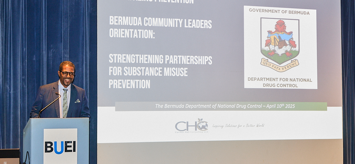 Remarks and photos from DNDC's substance abuse training seminar
