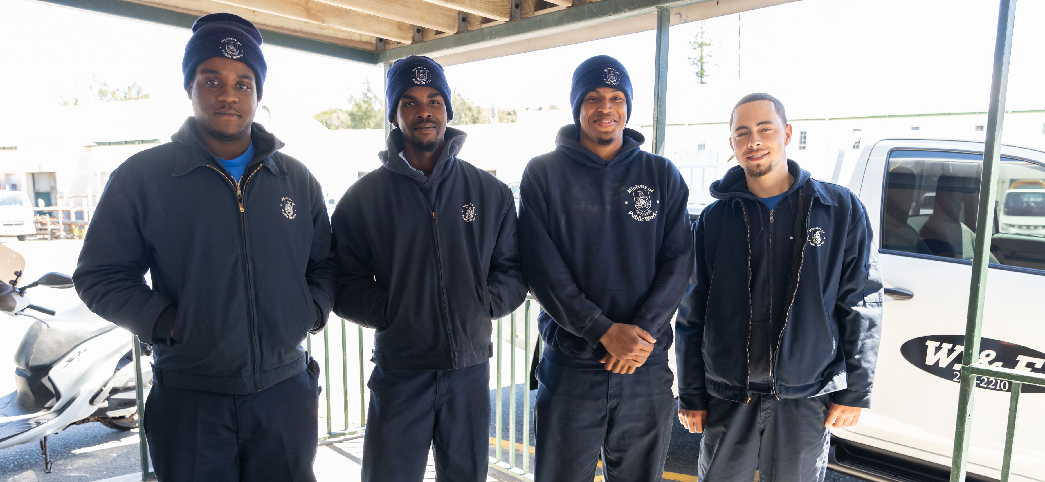 Four Mechanical Apprentices Gear Up for Career in Public Service