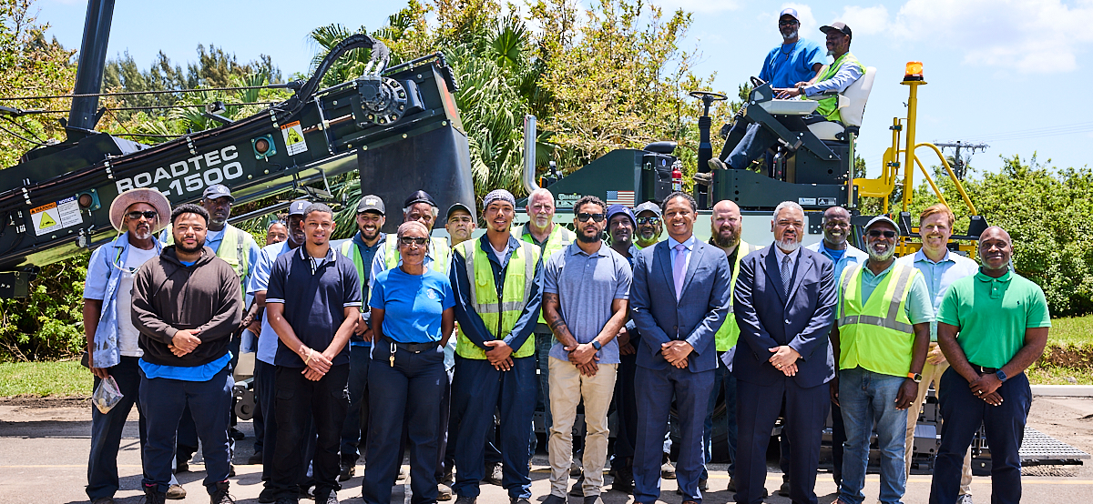 New Road Paving Machinery Arrives as Part of Significant Infrastructure Upgrade