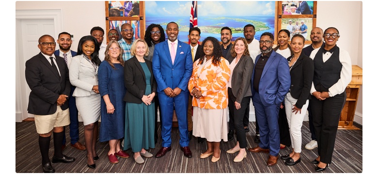 Caribbean Canada Leaders Visit Cabinet Office During Bermuda Study Tour