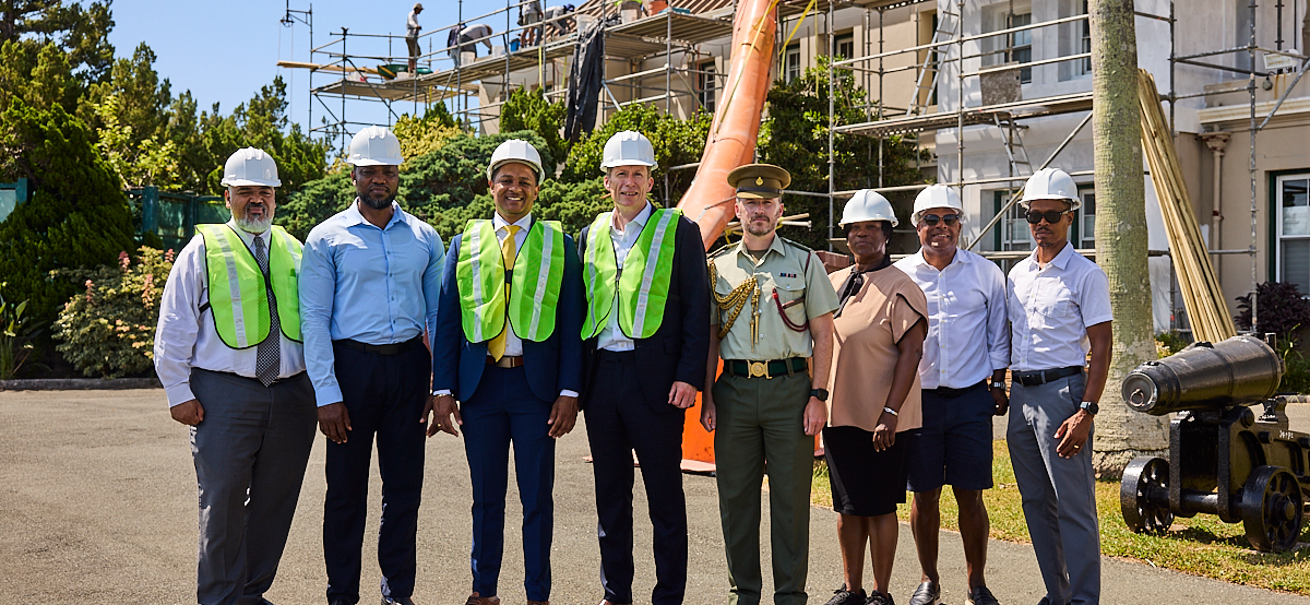 Government House Restoration Work Well Underway