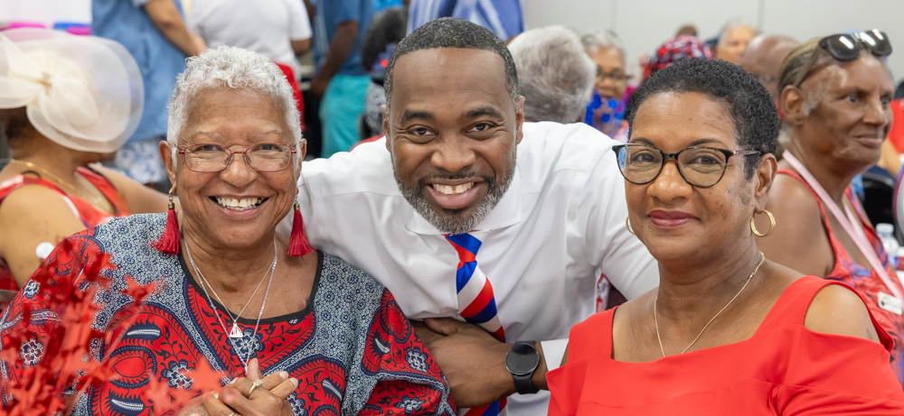 Premier, Ministers attend Tee'L Pre Cup Match Seniors Tea