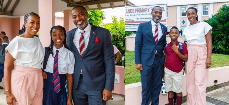 A Family Moment and a National Commitment: Premier Marks Start of School Year