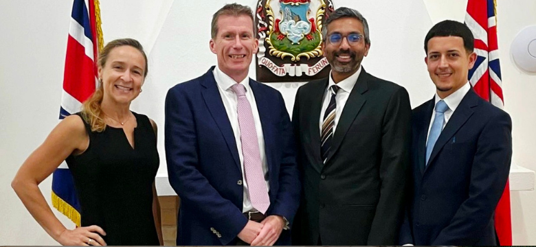 UK Export Finance members visit Bermuda