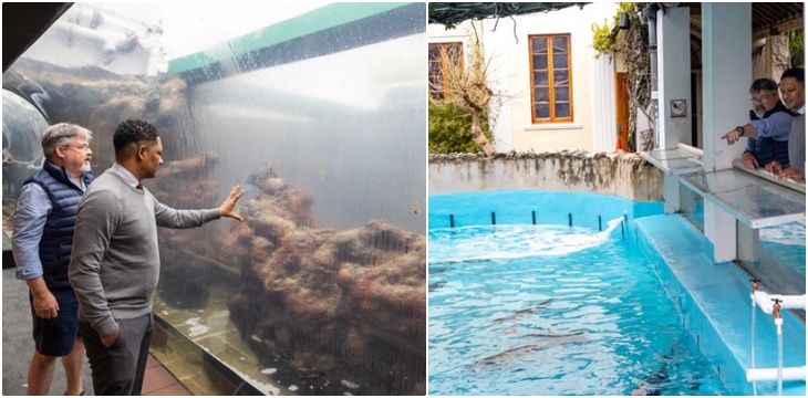 Minister Tours BAMZ During North Rock Tank Repairs and Ongoing Transformation